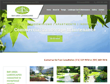 Tablet Screenshot of bayarealandscapes.info